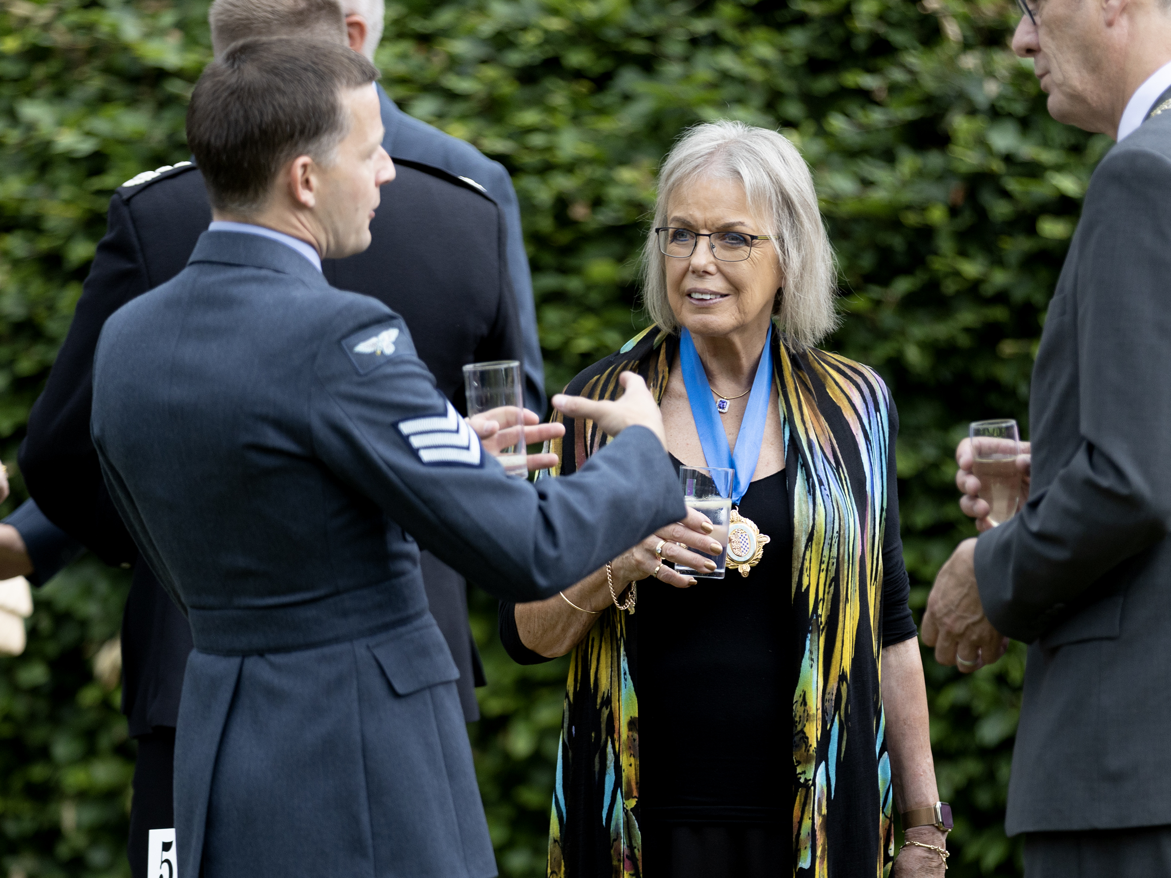 Guests and personnel at RAF Wittering’s Annual Formal Reception